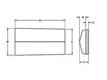 Domite White Iron Grizzly Bars DLP2069 Изнашиваемые детали