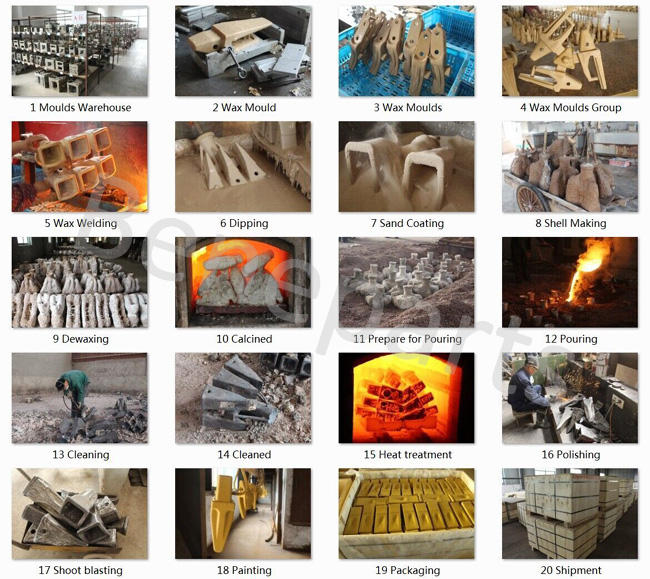 Запасные части Komatsu 207-70-14151 от Casting Teeth