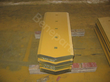 Режущая кромка лезвия автогрейдера, замена торцевого бита 138-0861